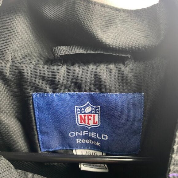 NFL Minnesota Vikings Reebok On Field Windbreaker Jacket - Picture 4 of 4